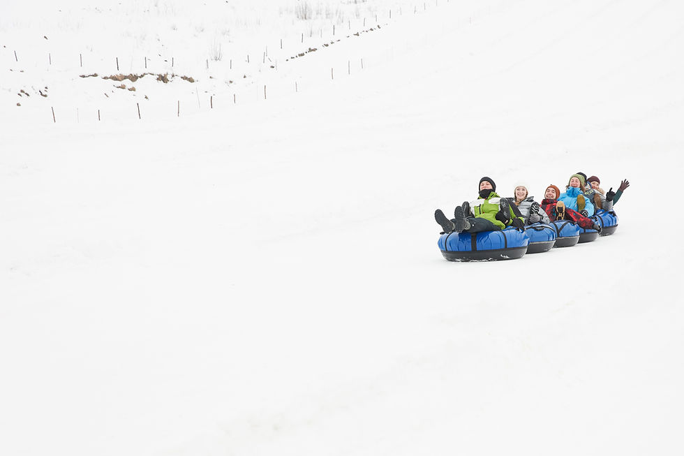 Snow Tubing Fun