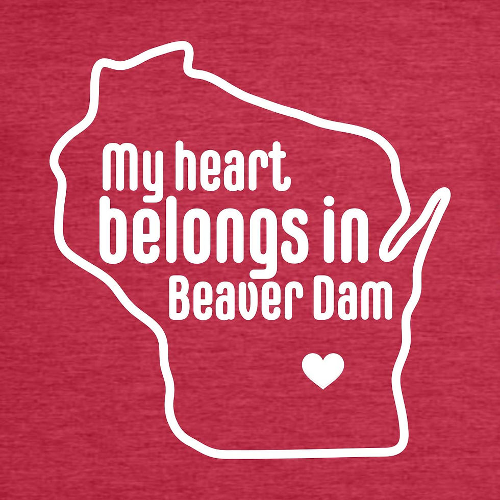 Thumbnail: My Heart Belongs in Beaver Dam - Short Sleeve