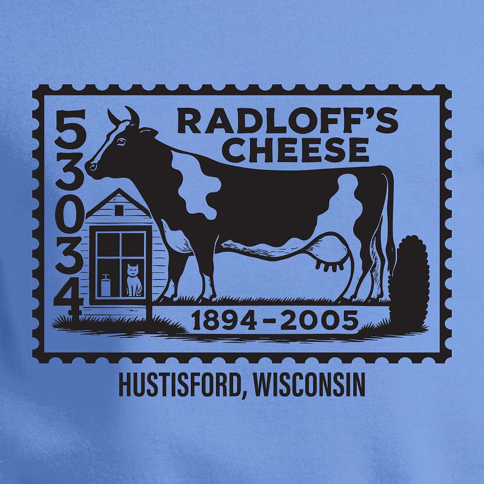 Thumbnail: Hustisford Radloff Cheese Mural Sketch - Short Sleeve