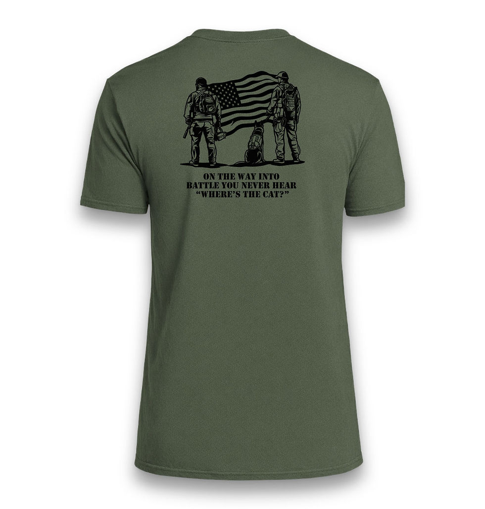 Thumbnail: Short Sleeve Tee - Where's The Cat - WI Guardian Foundation