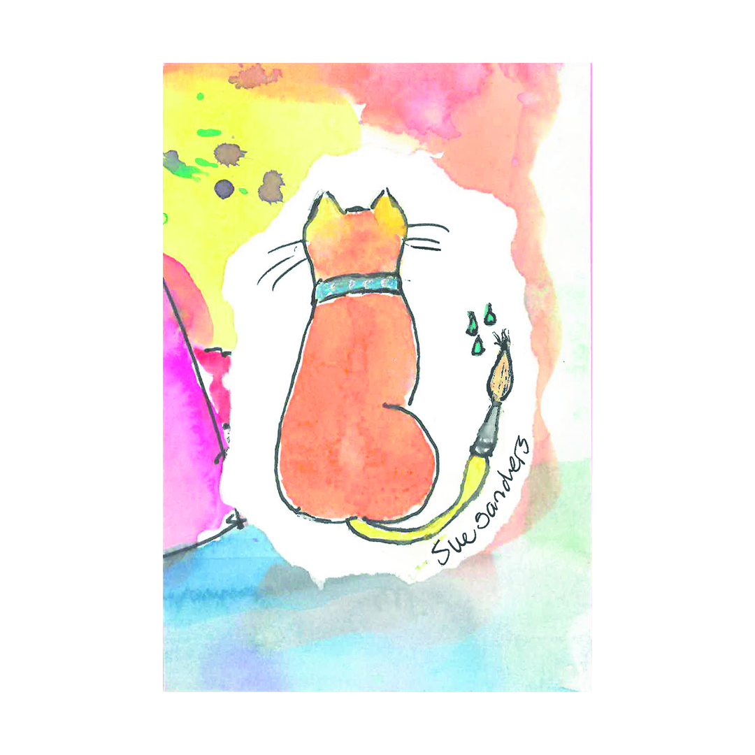 Creative Orange Cat