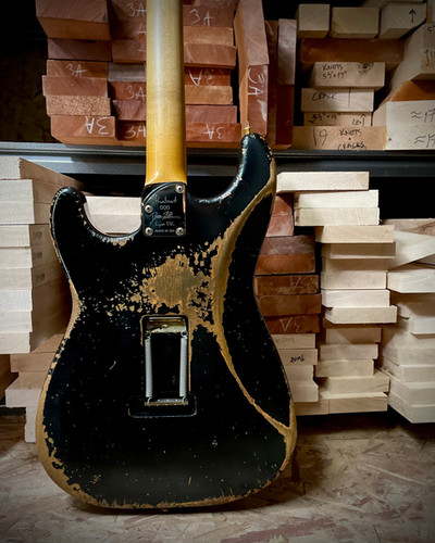 ギター dzuma Produced by 320design LSHIKA Schecter Japan PA-LS/TK-X Tōru “TK” Kitajima's Signature