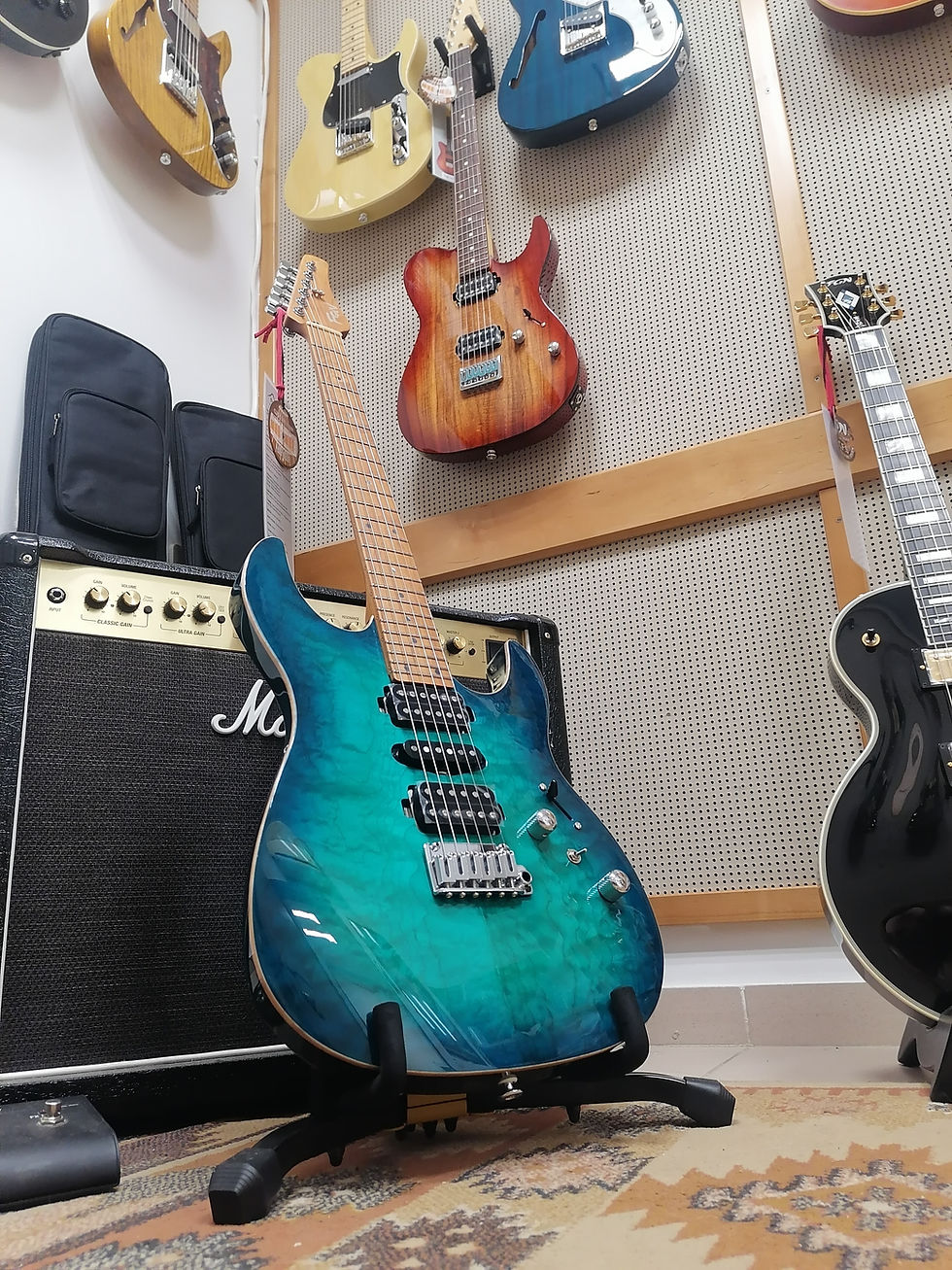 Thumbnail: FGN ODYSSEY EXPERT EOS2-DU24HSH-EW3-RM Quilted Maple Top