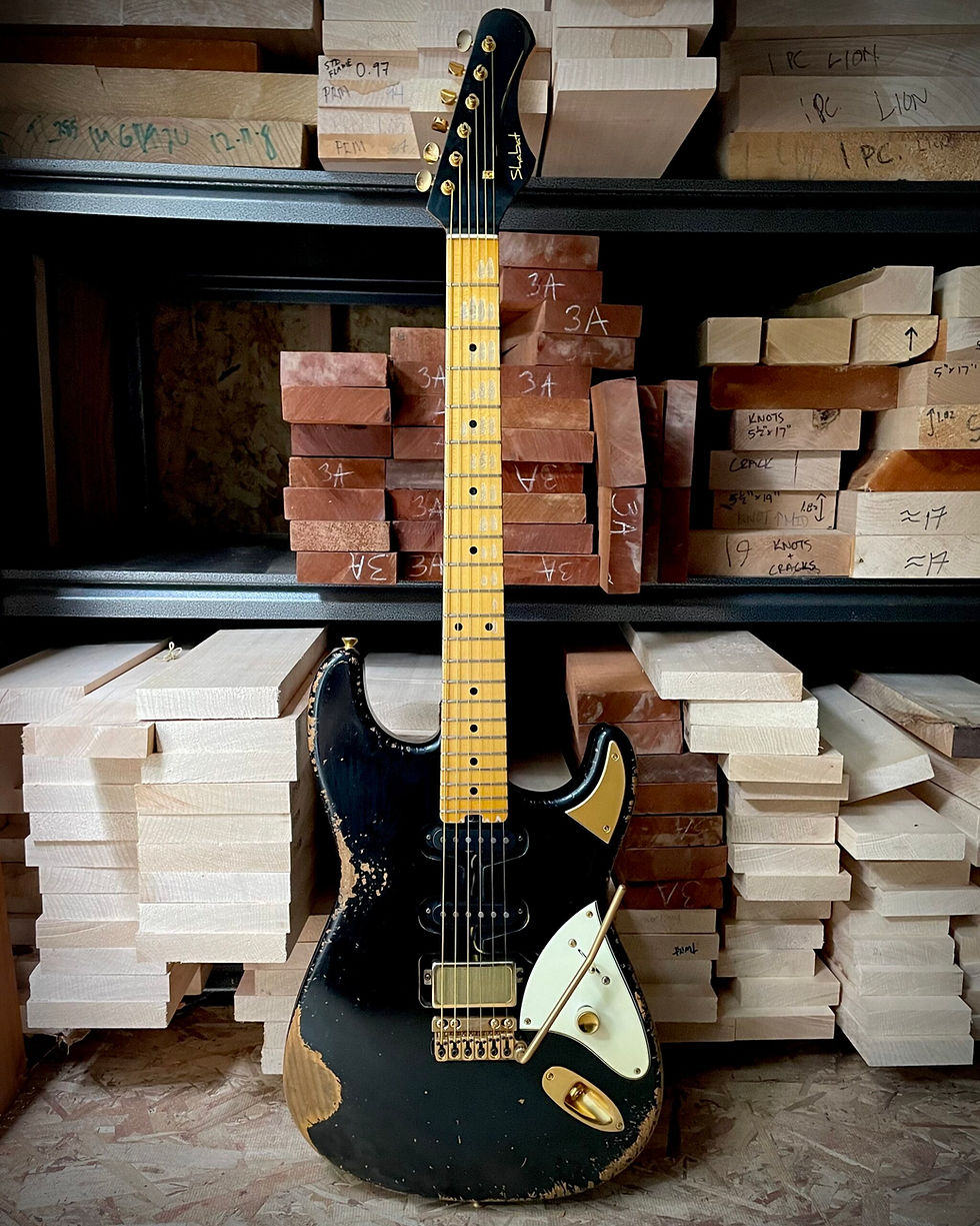 Thumbnail: Shabat LYNX DZ - Dweezil Zappa Signature Model - Black