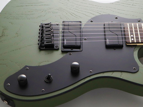 FGN ILIAD JIL3-ASH-DE664-R Long Scale-Olive Green | whitecitymusic