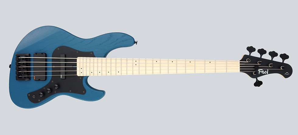Thumbnail: FGN MIGHTY JAZZ JMJ53-ASH-DE-M_5 String Bass
