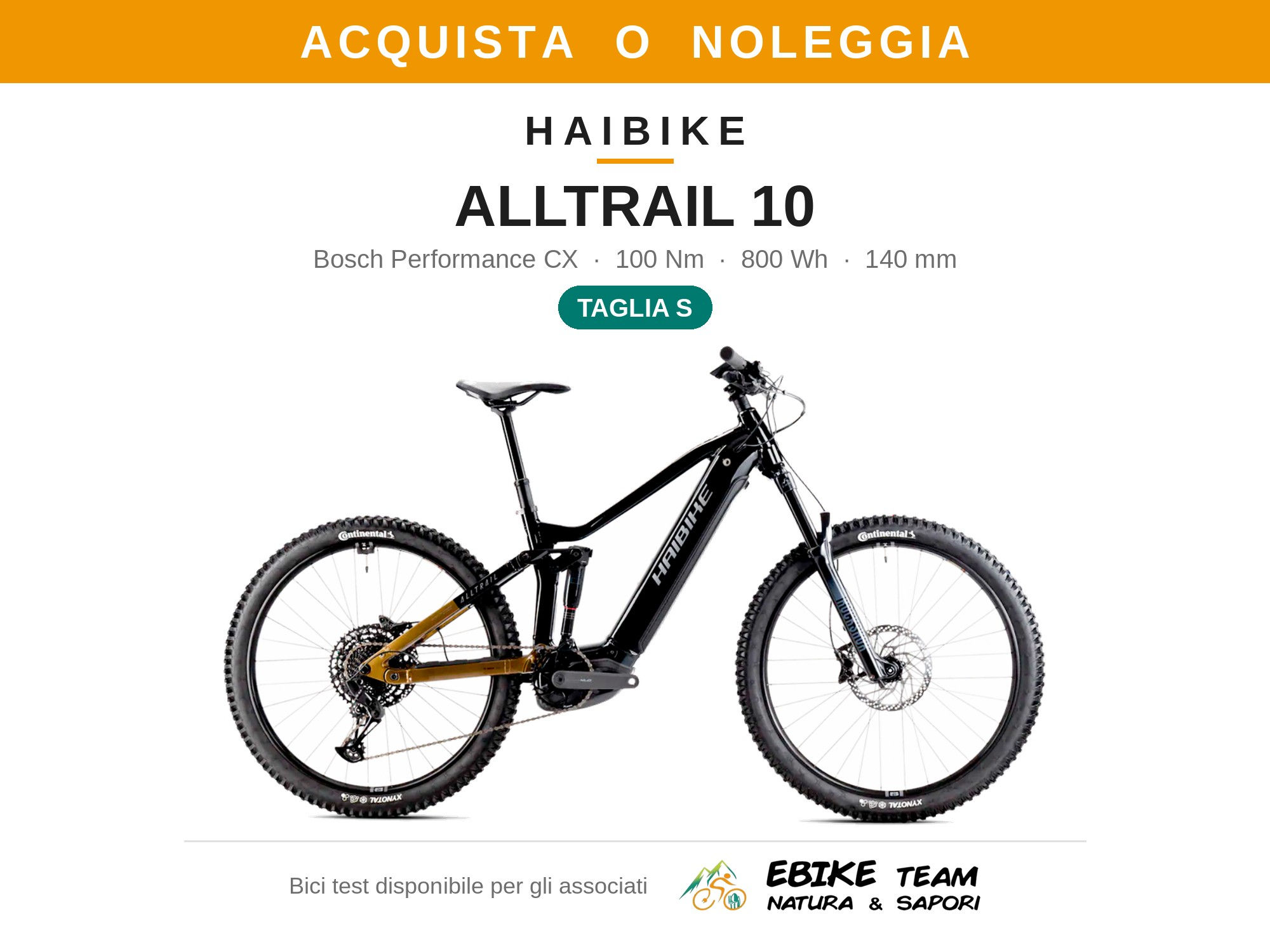 Haibike AllTrail 10 Bosch Cx 5 100 Nm Batt. 800Wh