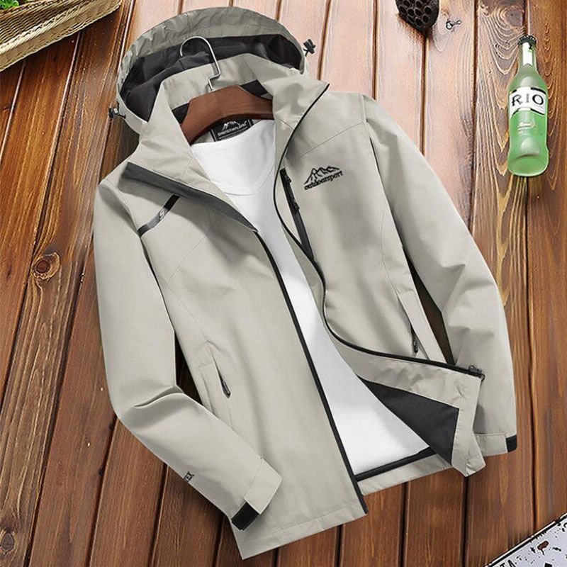 Thumbnail: Outdoor Windbreaker Jackets Hiking Camping RainJack Spring Summer Autumn Waterpr