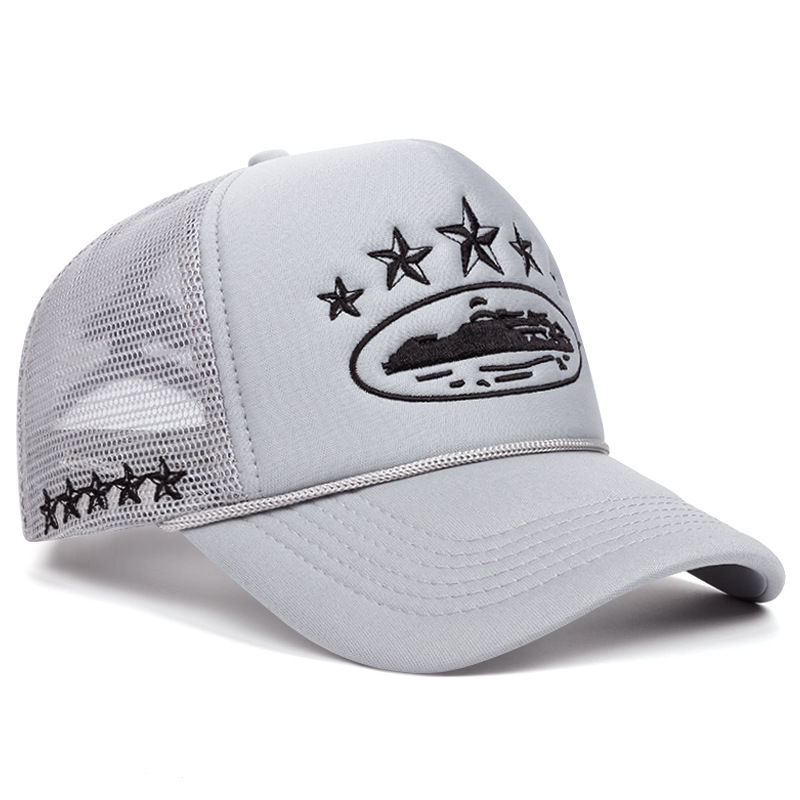Thumbnail: Fashion New Unisex Print Baseball Hats Hip Hop Breathable Personal Sunshade Mesh
