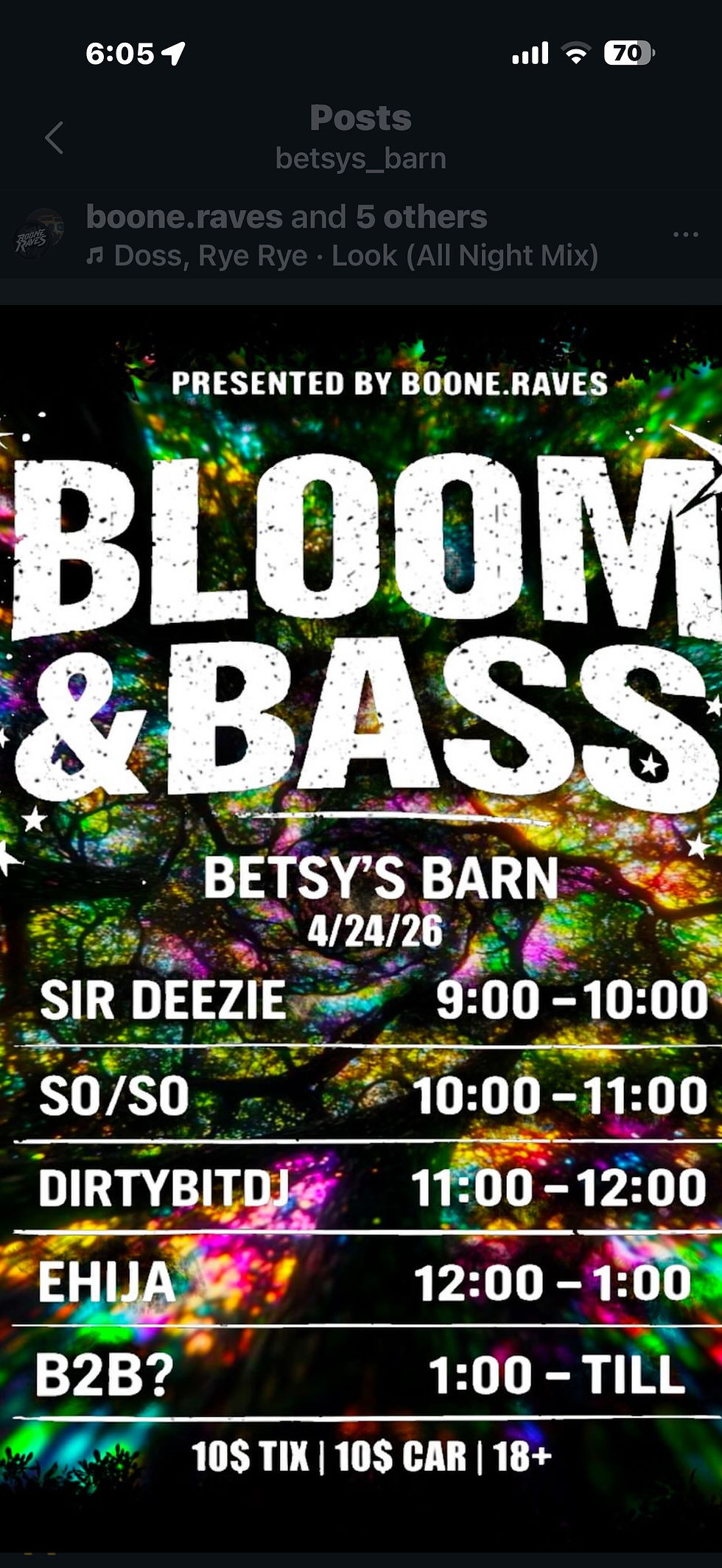 Bloom and Bass