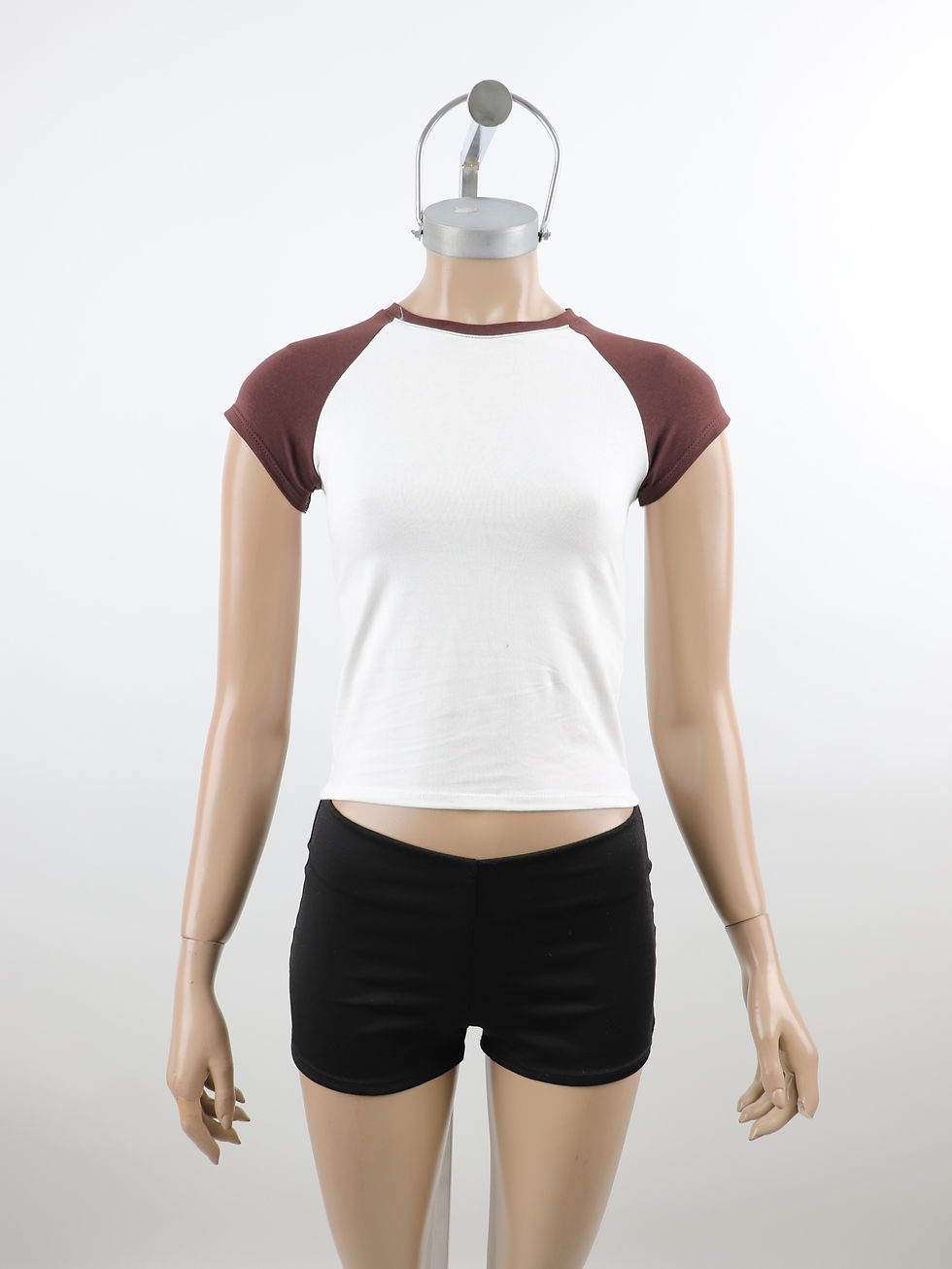 Miniatura: Top Algodon c/Lycra MC Bicolor
