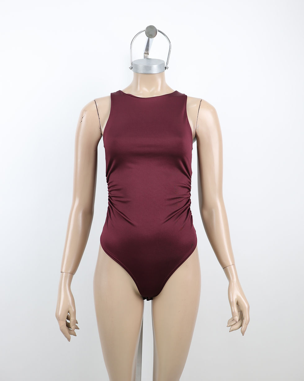 Miniatura: Body Micro Clasic con Frunce Lateral