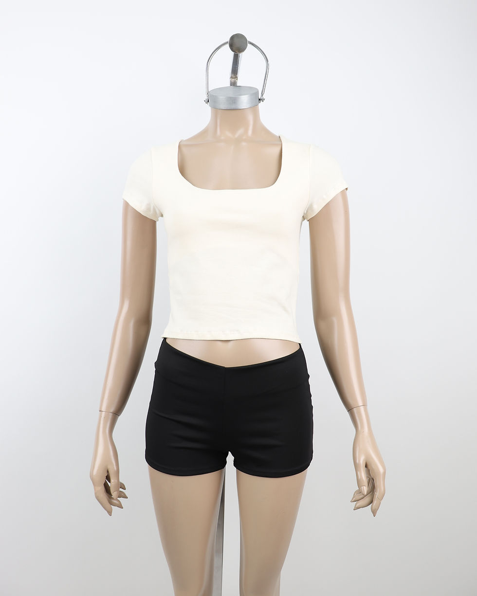 Miniatura: Top Algodon c/Lycra MC