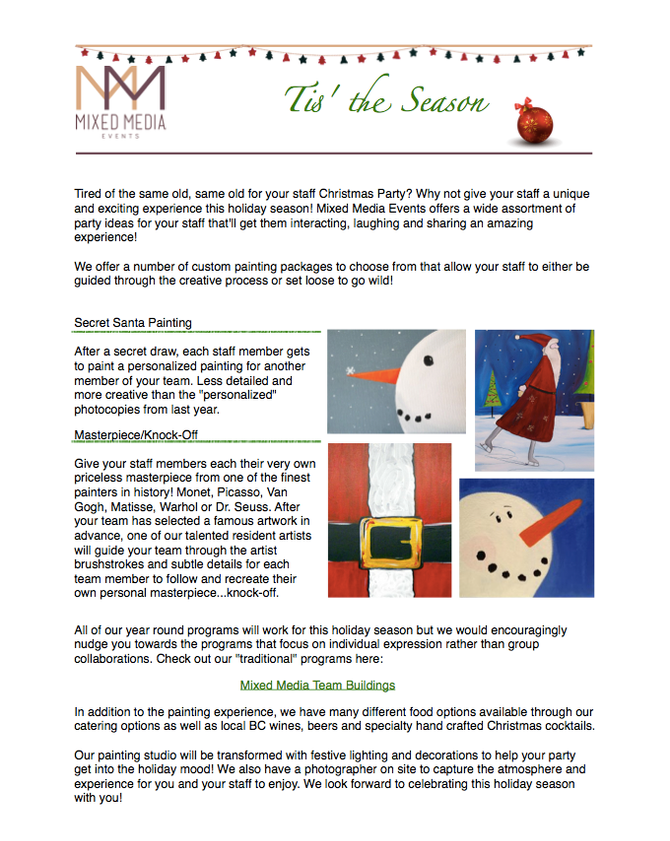 Holiday Programs