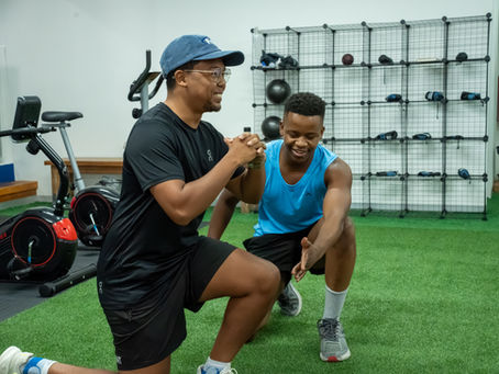 Personal training session at Cape Town Strength and Conditioning