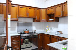 semi-Solid Kitchen Cabinet