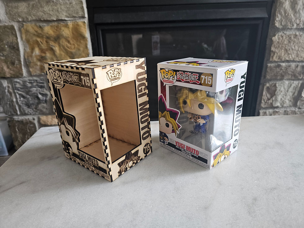 Thumbnail: Yugi Moto - Wooden Funko Pop Box