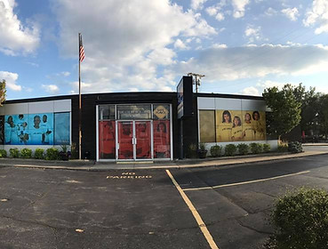 Window Graphics on Building