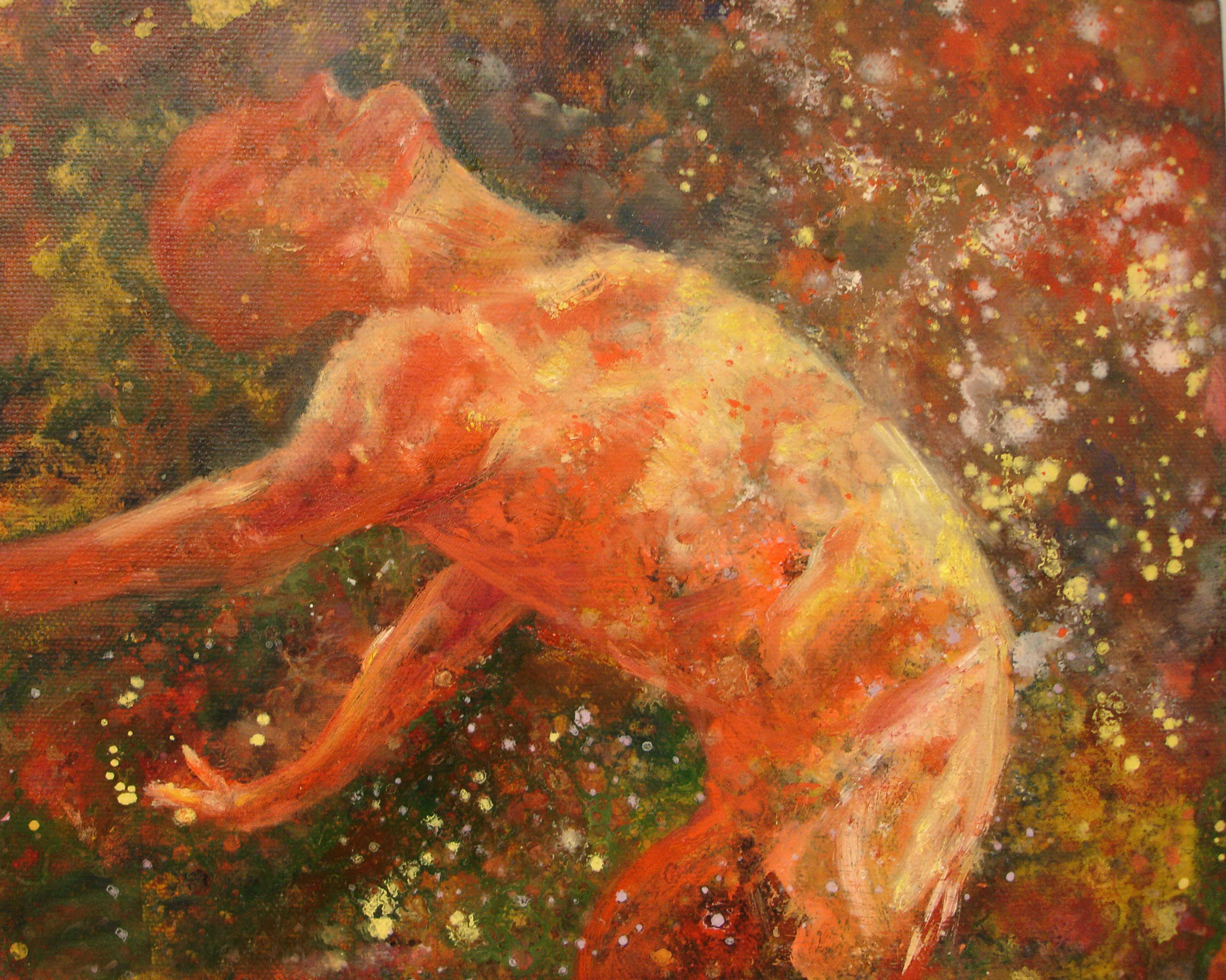 Oil Painting- Receive, Expand, & Radiate III