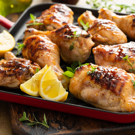 Pan-Seared Chicken Thighs with Mango Chutney