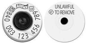 a sample RFID ID tag