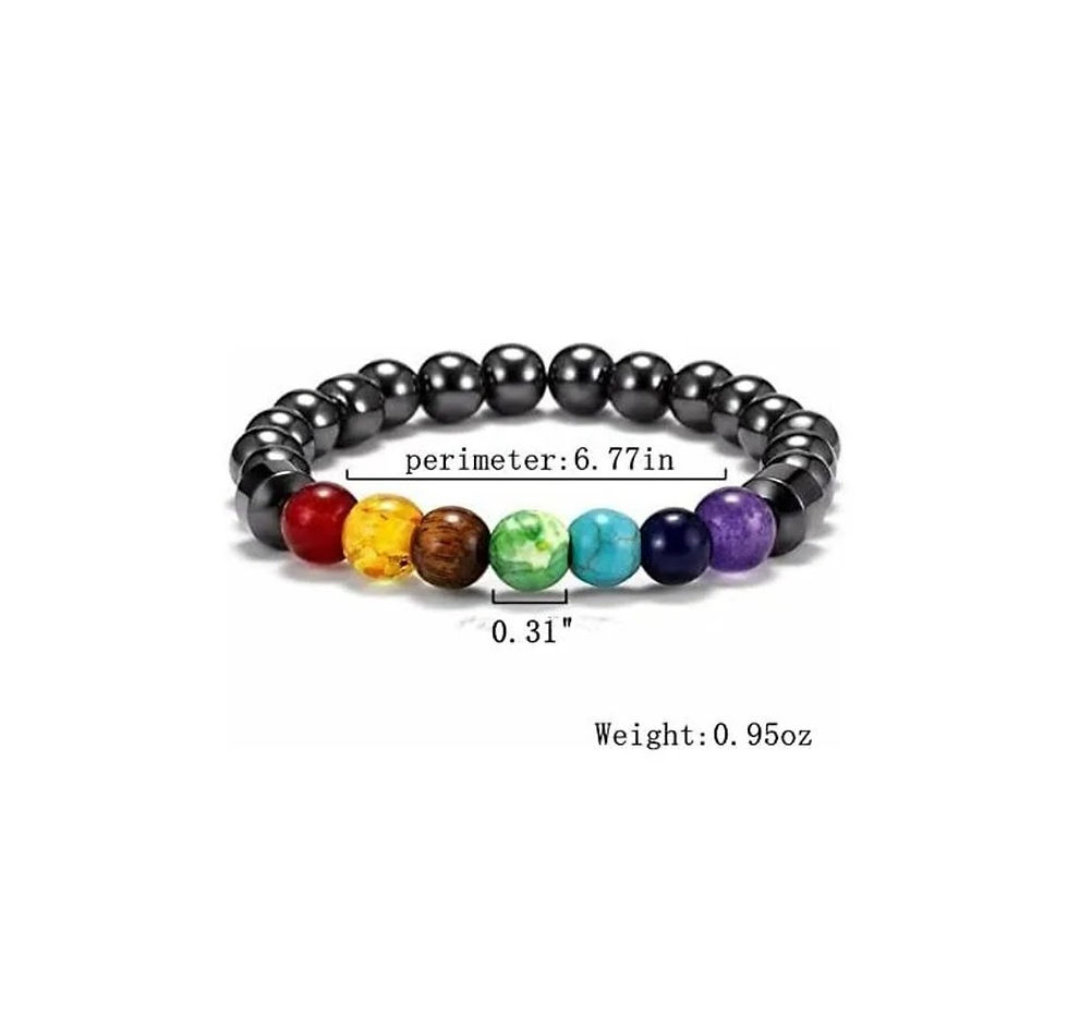 Thumbnail: Hermatite Chakra Bracelet