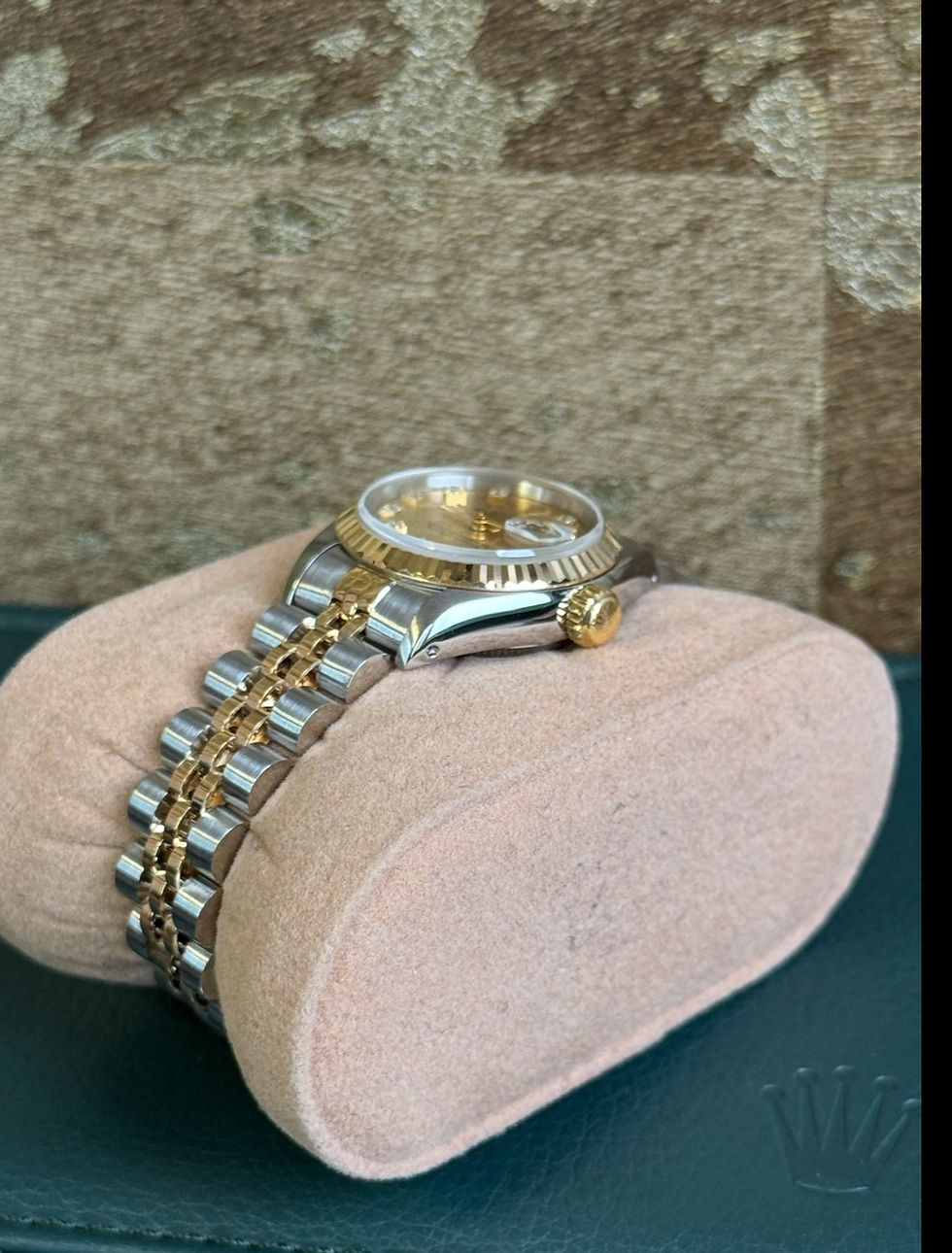 Thumbnail: Rolex Lady Datejust 26mm two tone champagne diamond dial