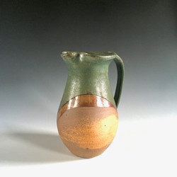 Pitcher-Lg-green:orange