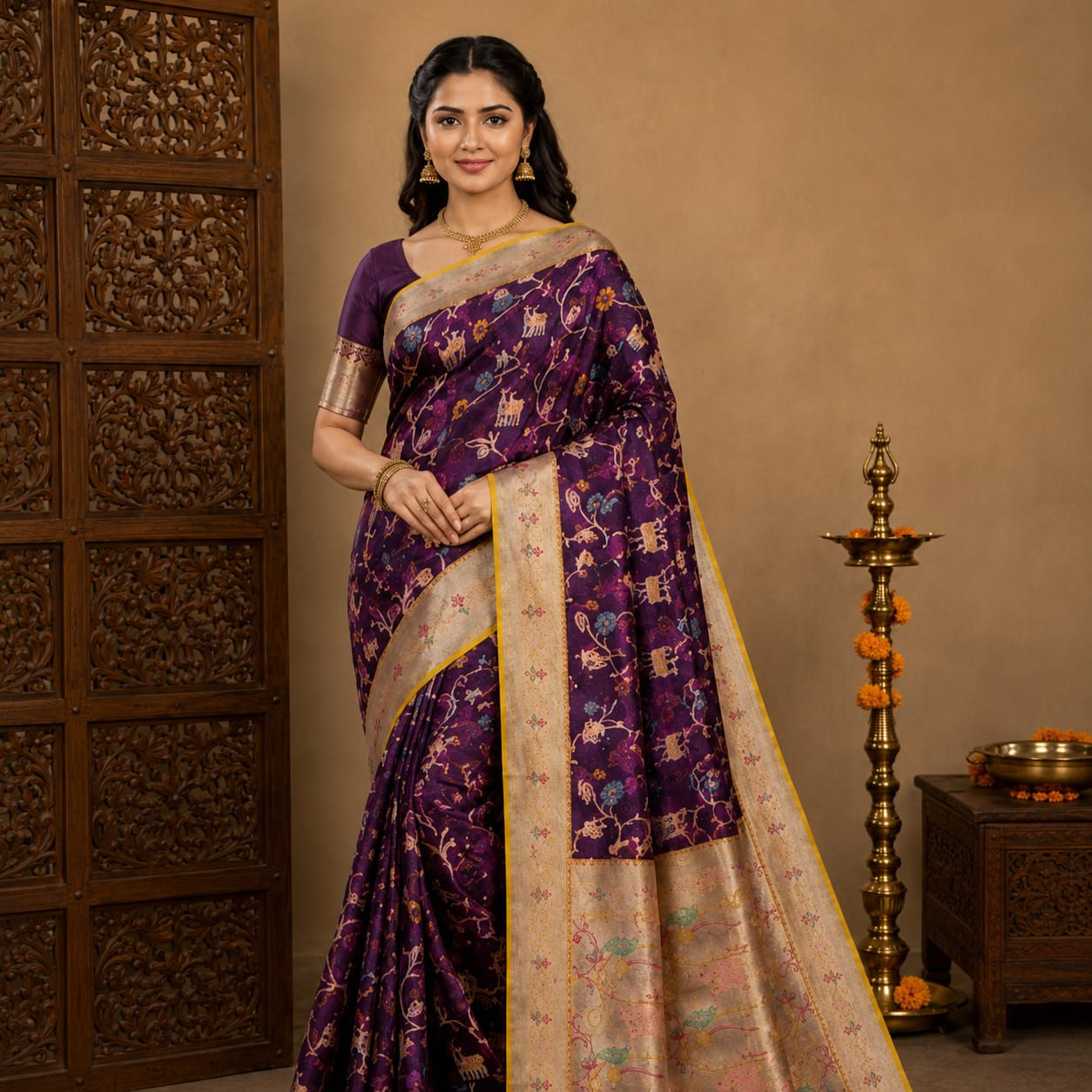 Kota cotton saree