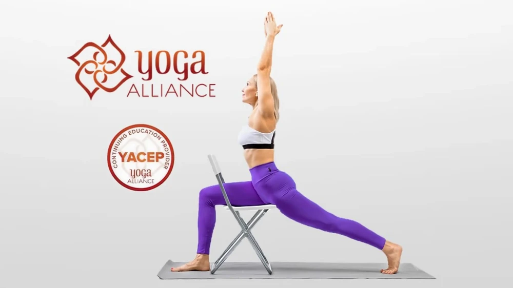 Chair Yoga Teacher Training Certificate Yoga Alliance CE Inspire