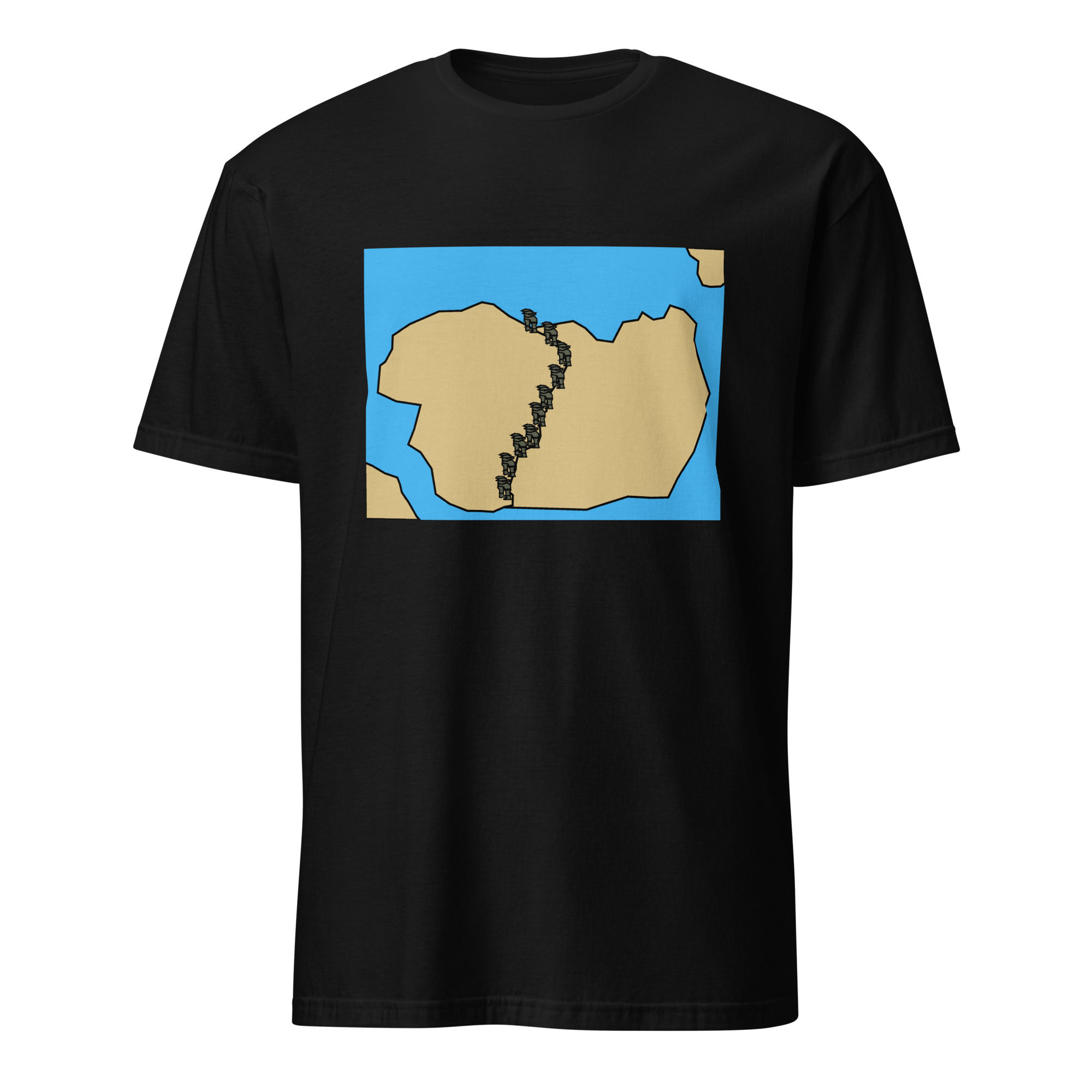 Short-Sleeve Unisex T-Shirt - The border