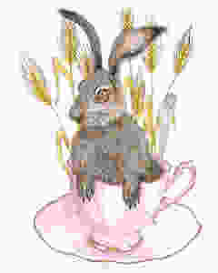 HareinmyTea_Punny_inkwashpainting