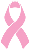 Pink breast cancer ribbon