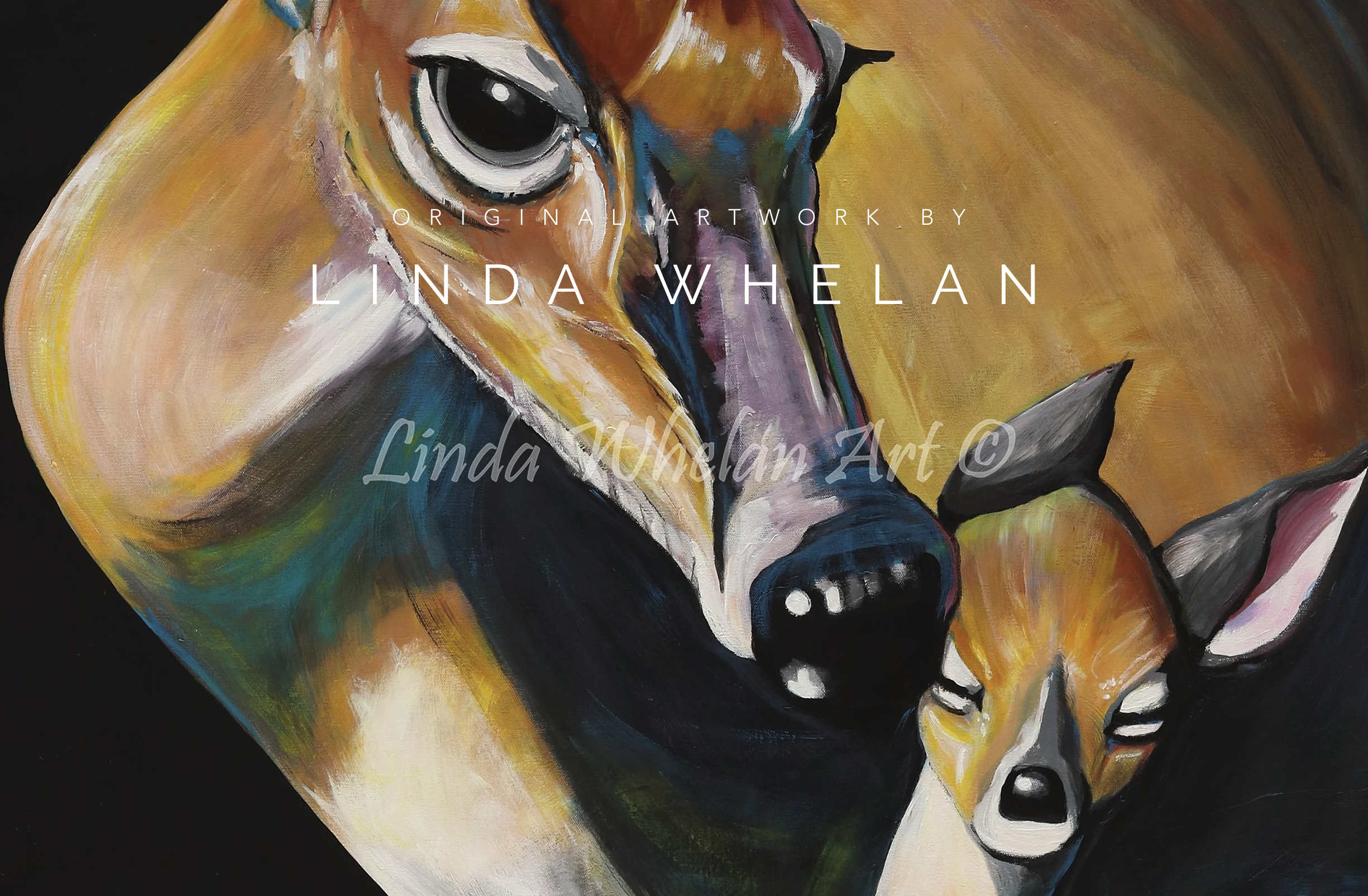 Wildlife Art | Linda Whelan Art | Maine, image size:2450x1606