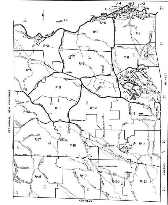 2017 Parsonsfield Tax Map