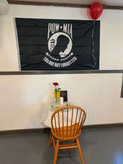 Hero tribute POW MIA flag