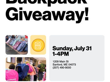Backpack Giveaway @Wireless Zone 7/31/22