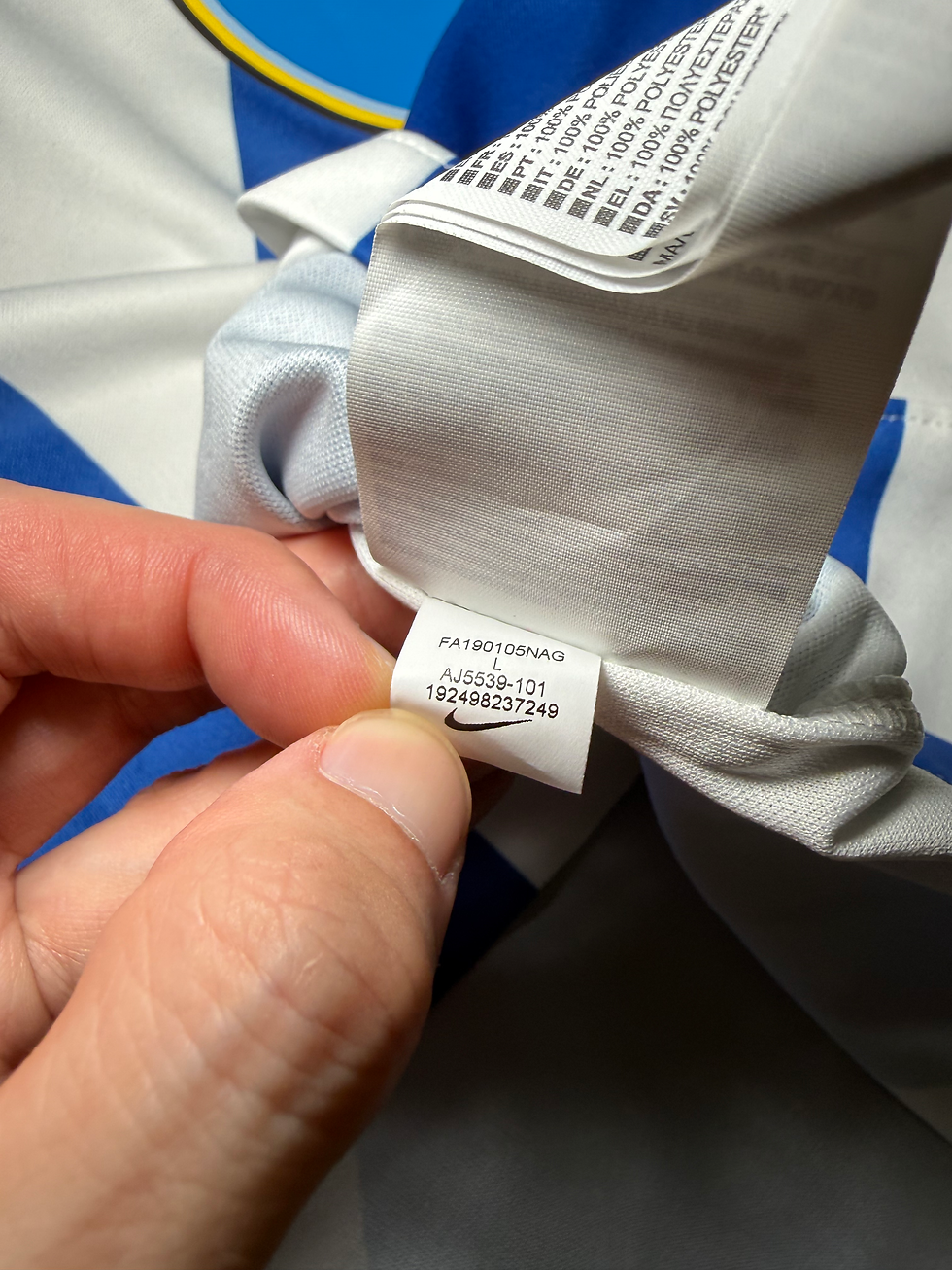 Miniaturbild: 2019-20 Hertha BSC Heimtrikot L