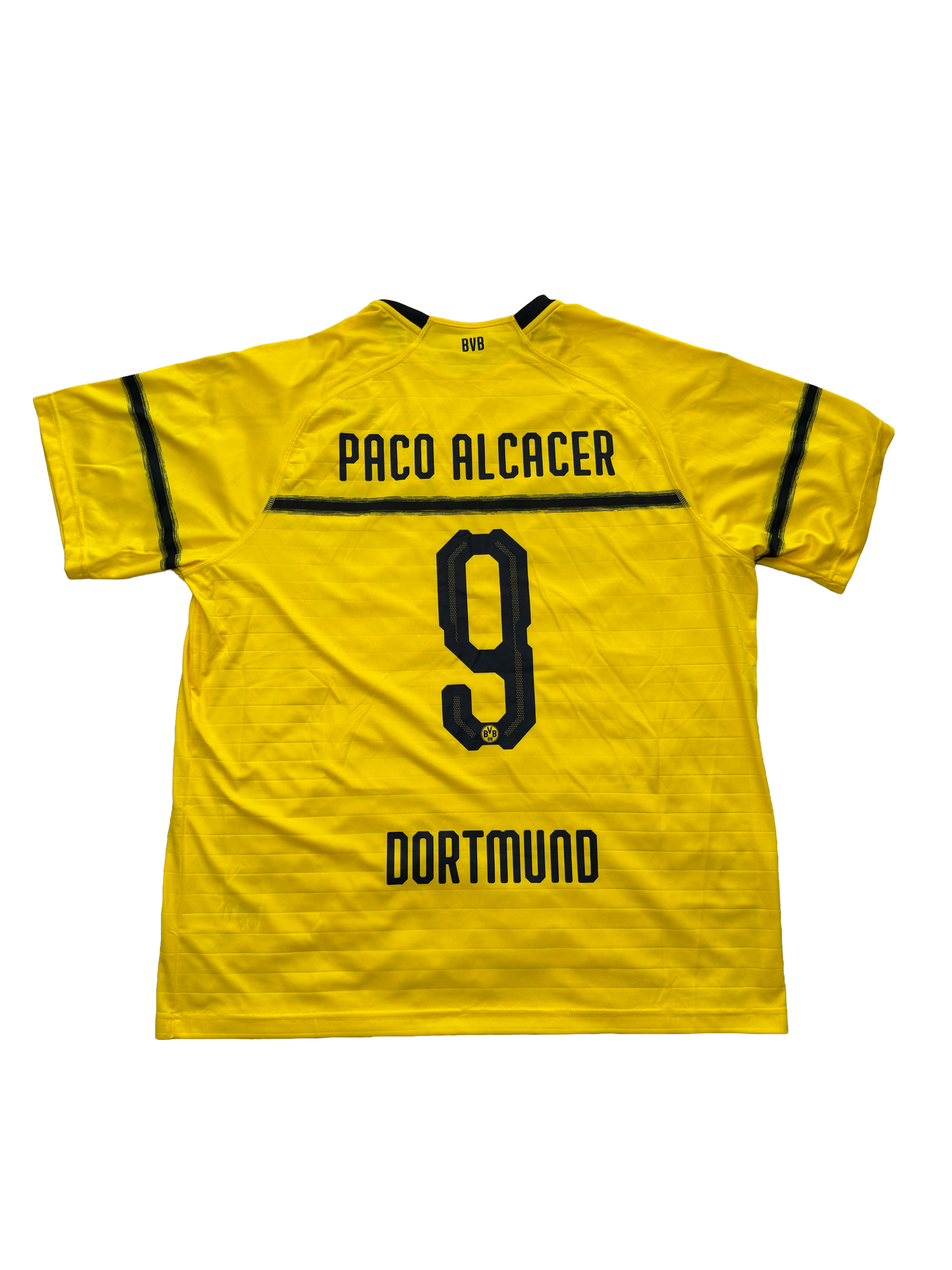2018-19 Borussia Dortmund Fourth Trikot 3XL Paco Alcacer