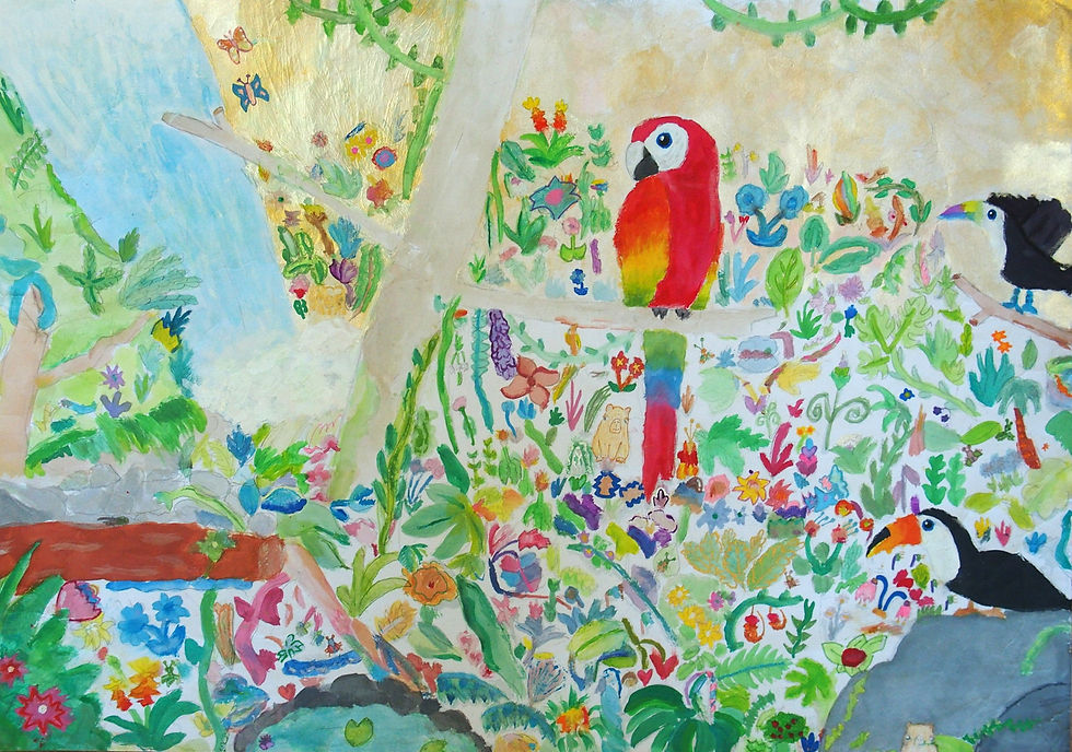 小和田小学校5年杉本舞「アマゾンと自然」