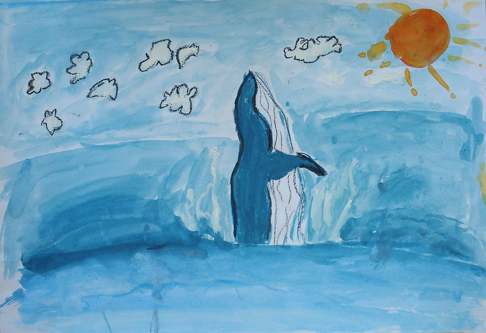 室田小学校４年　堀込　悠太　「太陽を見にきたクジラ」