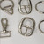Miniaturbild: Halfterringe Set Silber
