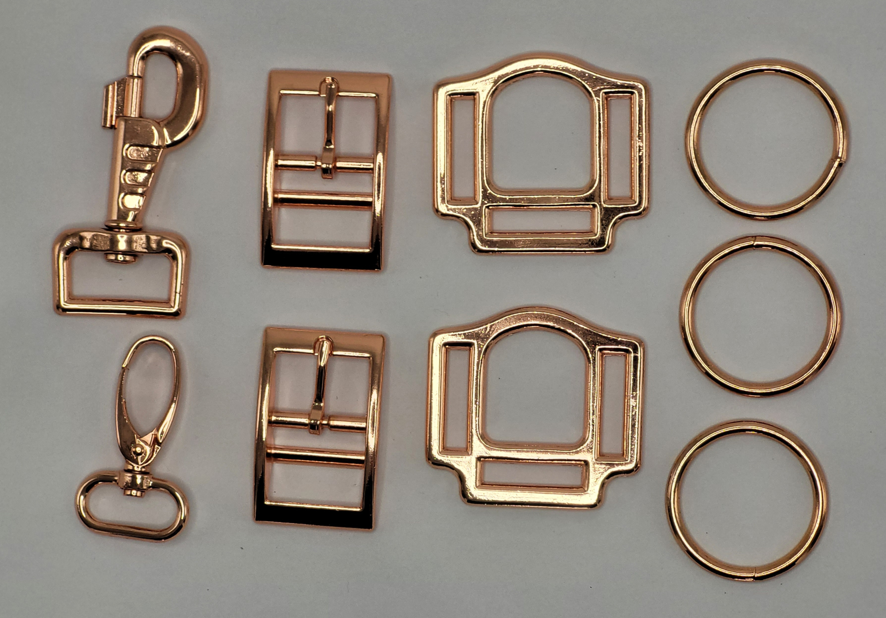 Halfterringe Set Roségold