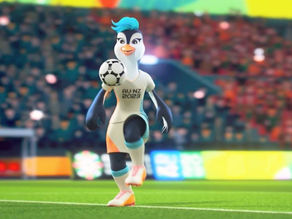 As mascotes das Copas do Mundo feminina