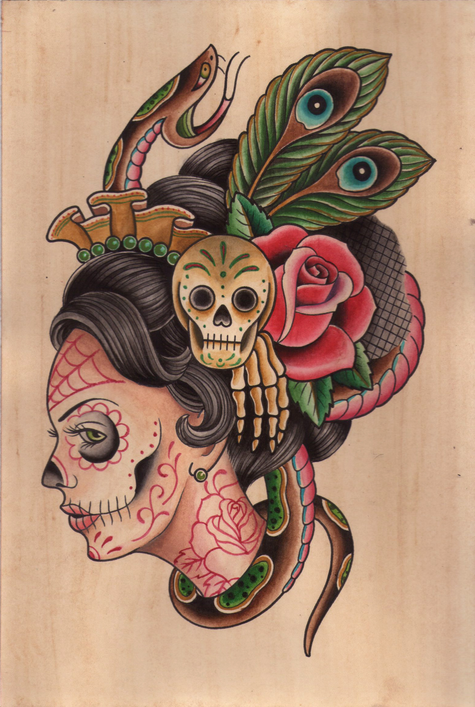 女彫師 | Red Ink Tattoo Studio | 名古屋市