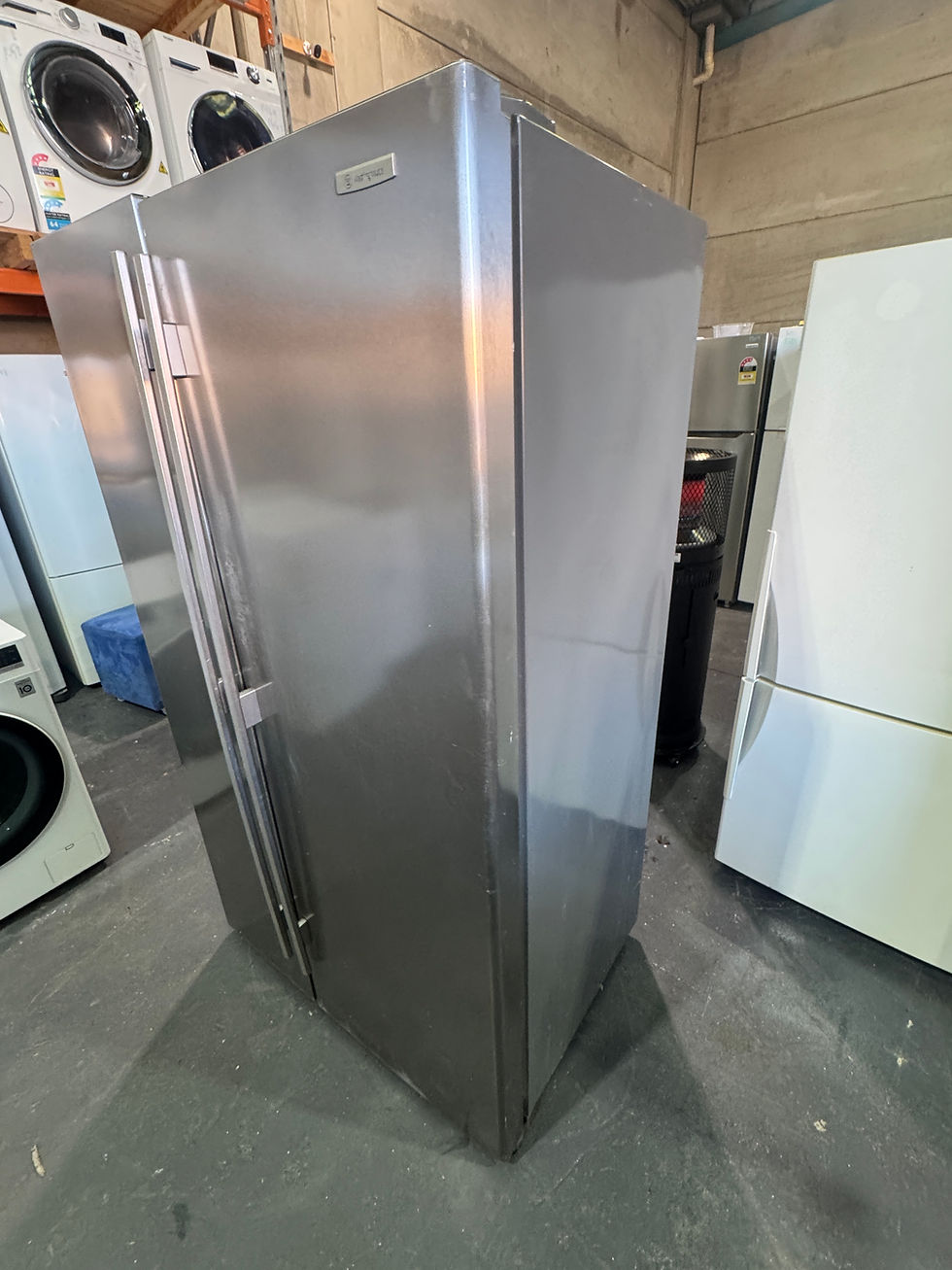 Thumbnail: 700L Westinghouse Side by Side Stainless Steel Fridge (F1322)