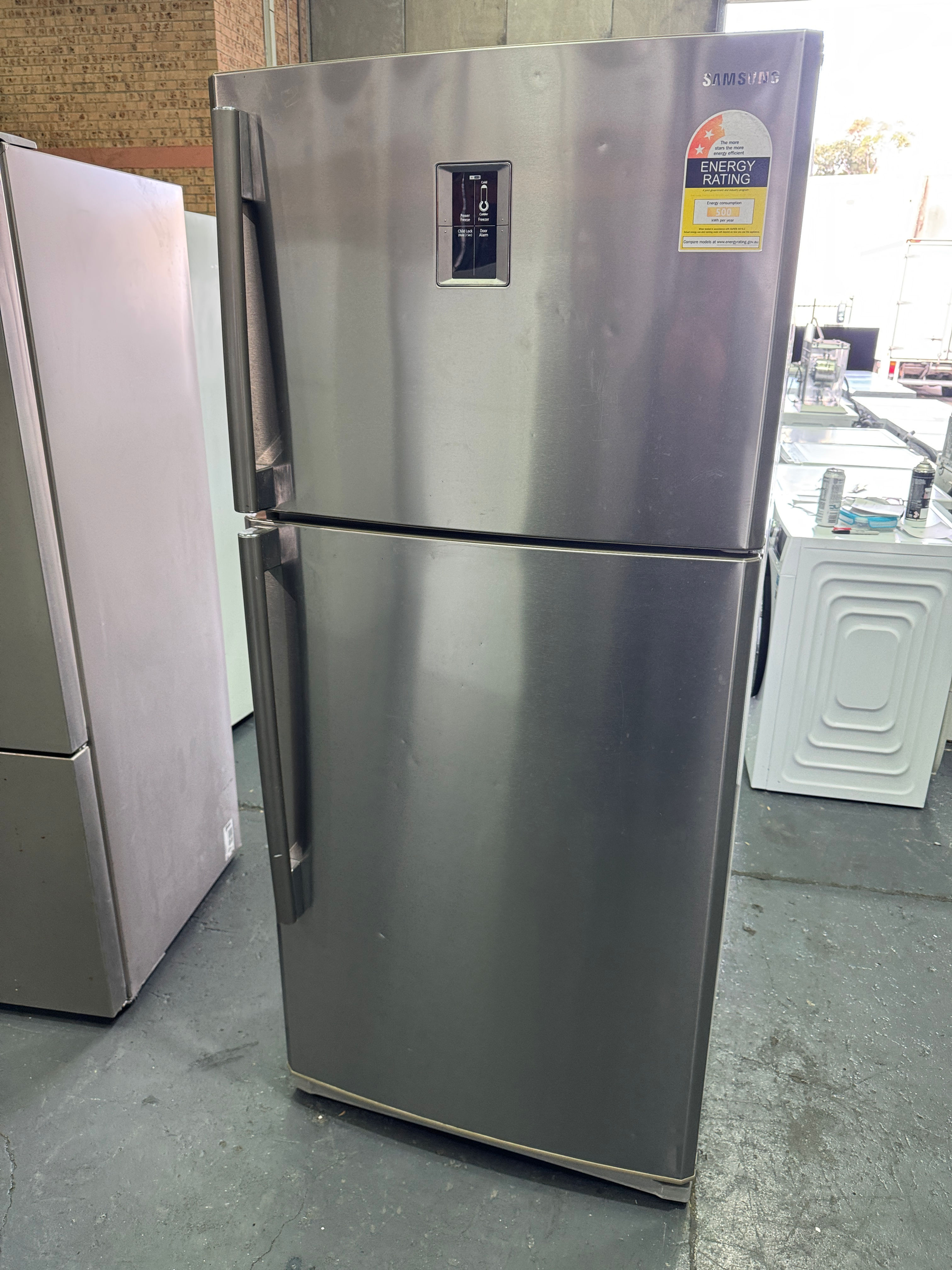 511L Samsung Top Mount Silver Fridge (F1352)