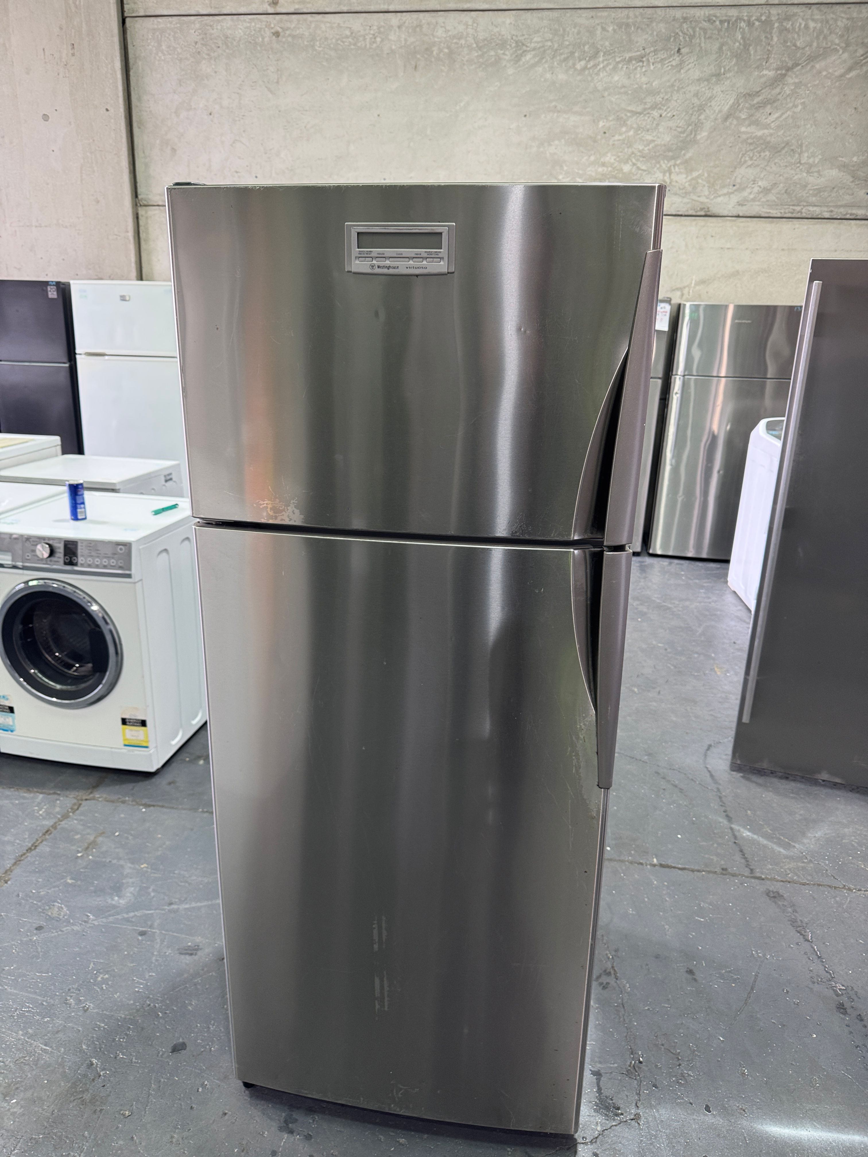 442L Westinghouse Stainless Steel Top Mount Fridge (F1318)
