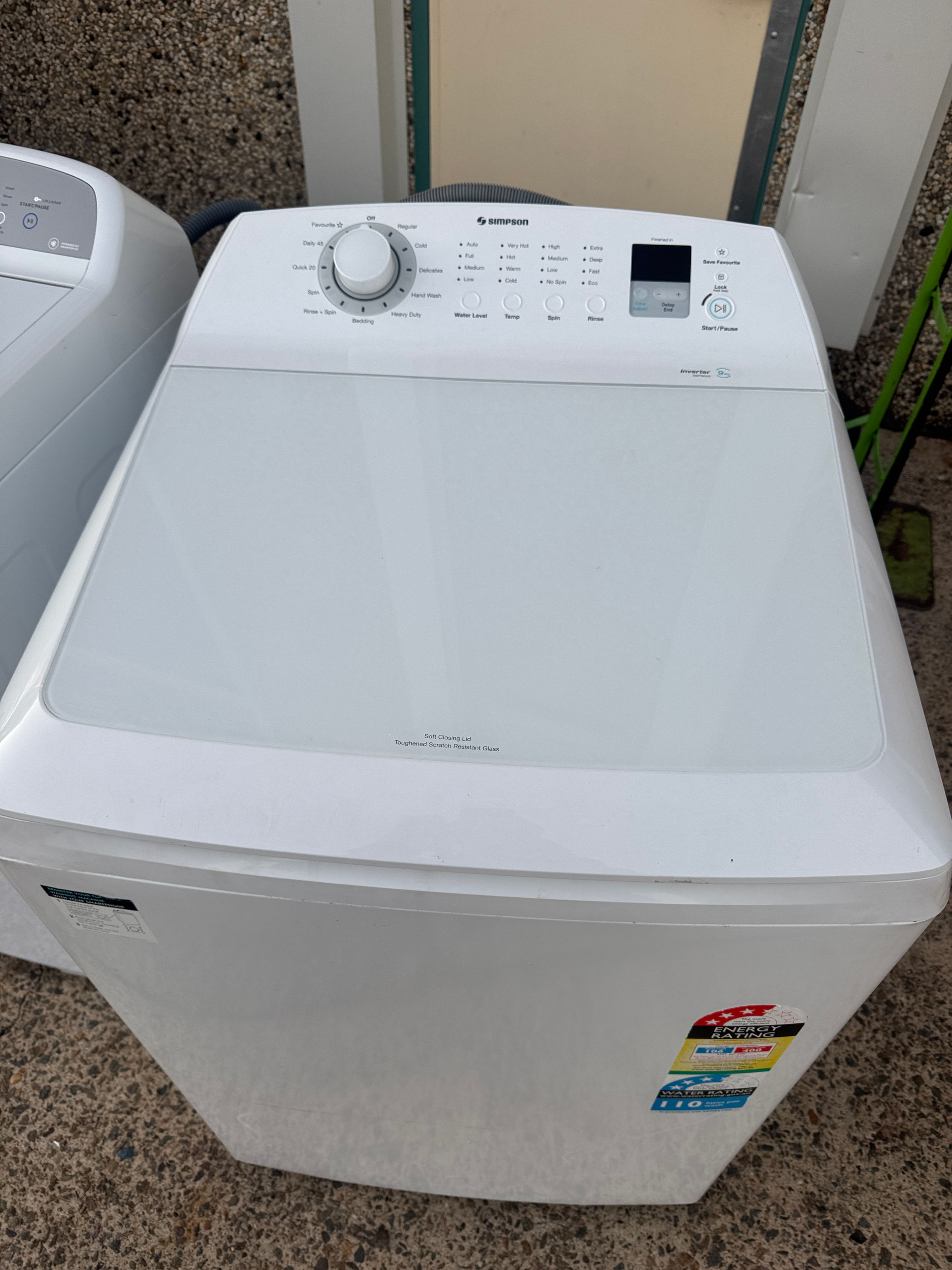 9kg Simpson Top Loader (TL1595)