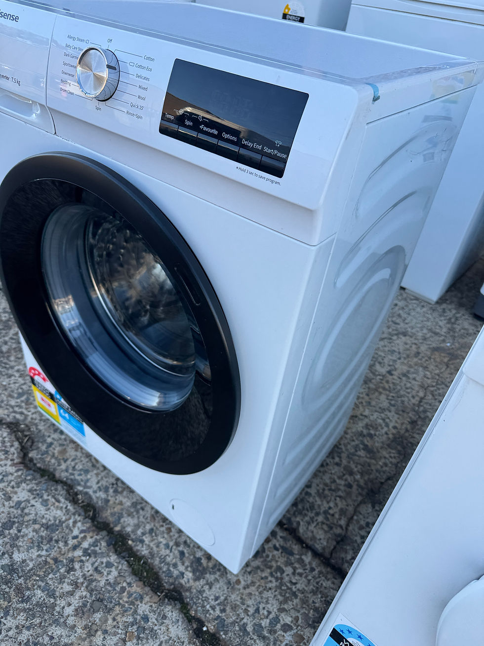 Thumbnail: 7.5kg Hisense Front Loader (FL1222)